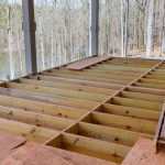 An,Newly,Constructed,Layout,Of,Flooring,Joists,Inside,New,Custom